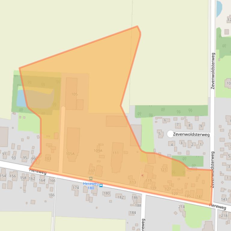 Kaart van postcodegebied 9651AD.