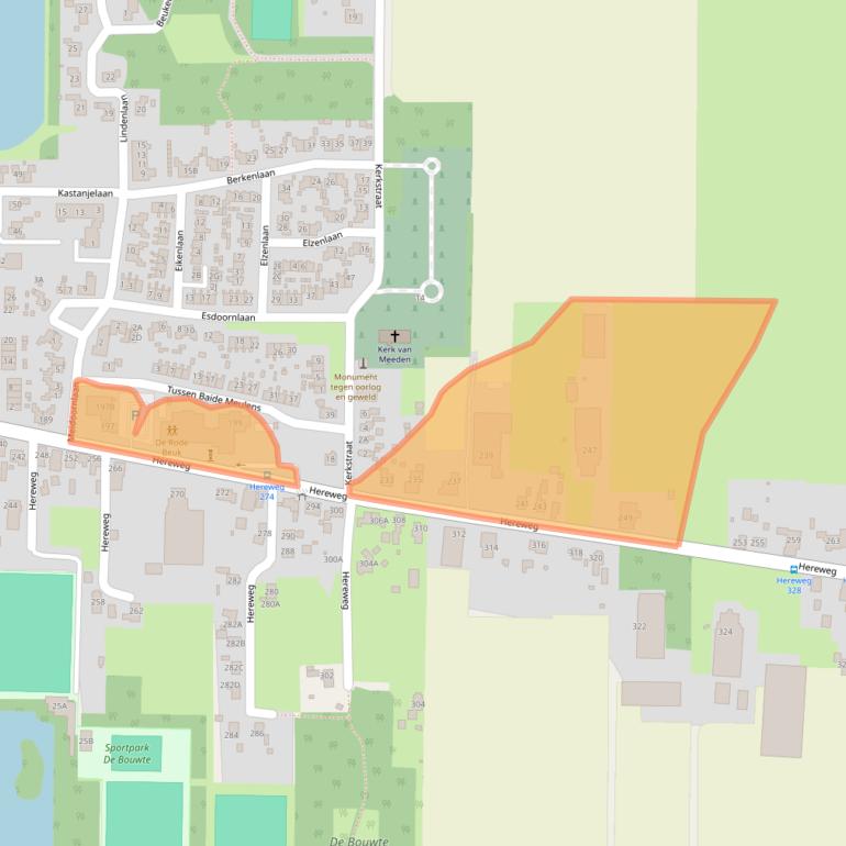 Kaart van postcodegebied 9651AG.