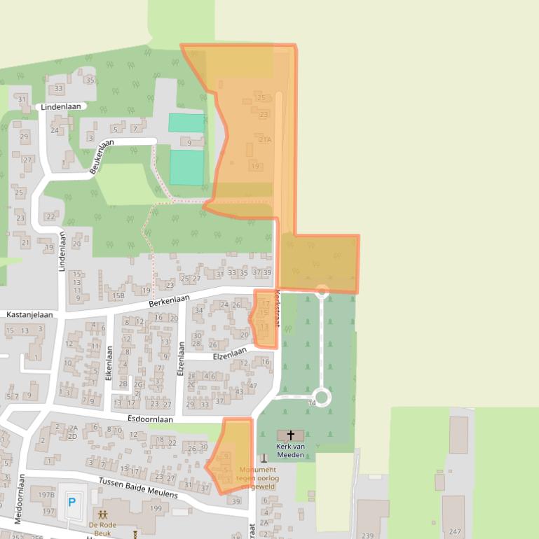 Kaart van postcodegebied 9651AV.
