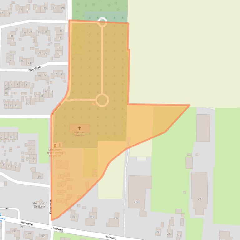 Kaart van postcodegebied 9651AW.