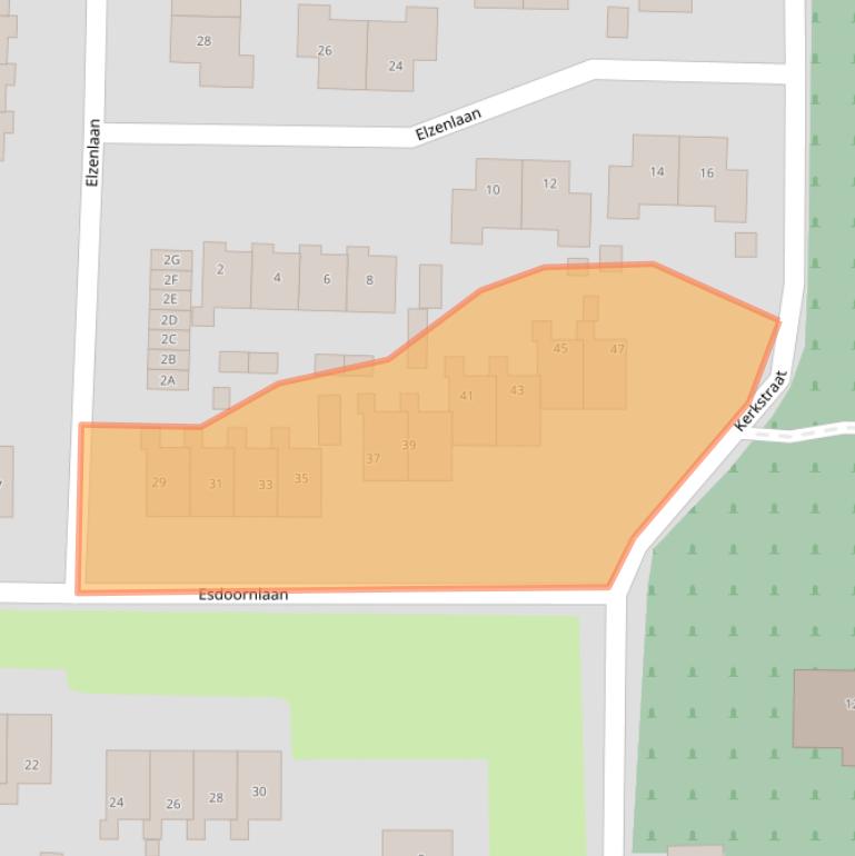 Kaart van postcodegebied 9651BD.