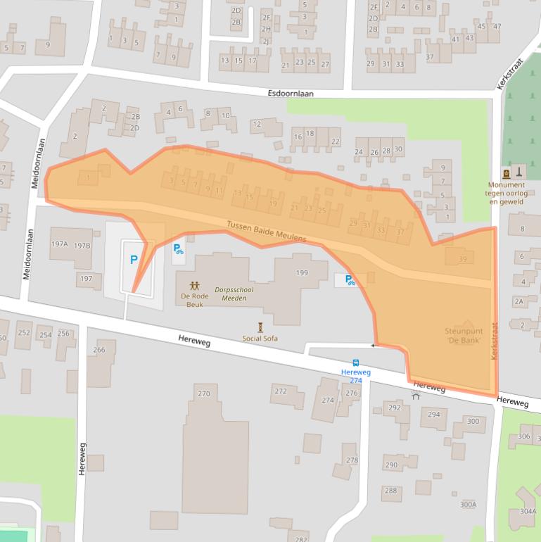 Kaart van postcodegebied 9651BW.