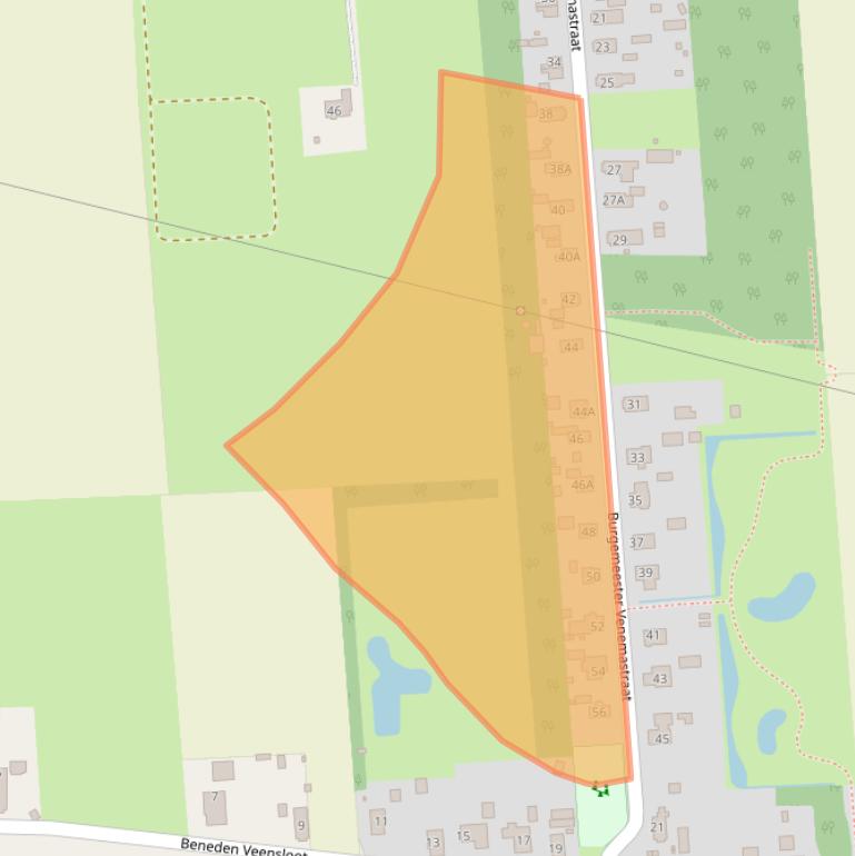 Kaart van postcodegebied 9651CC.