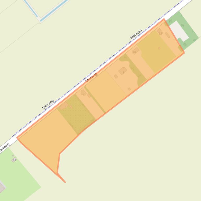 Kaart van postcodegebied 9658PM.