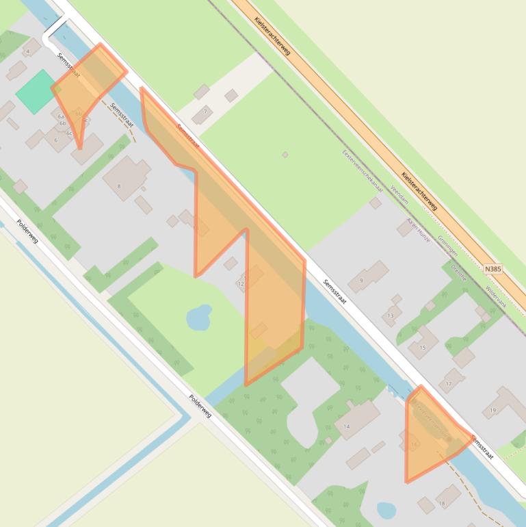 Kaart van postcodegebied 9659PB.