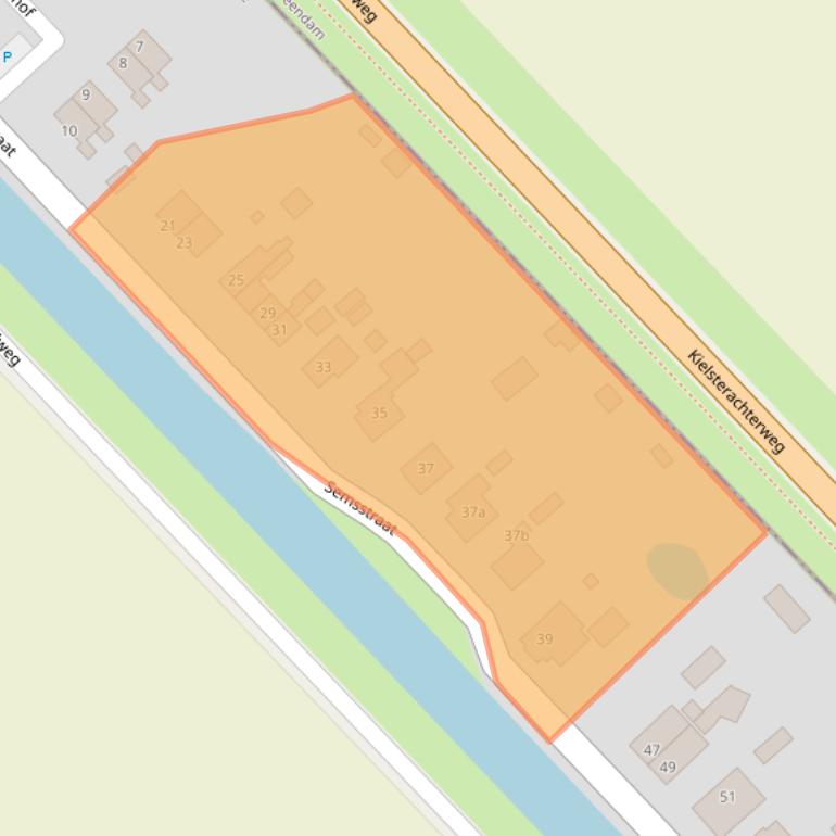 Kaart van postcodegebied 9659PJ.