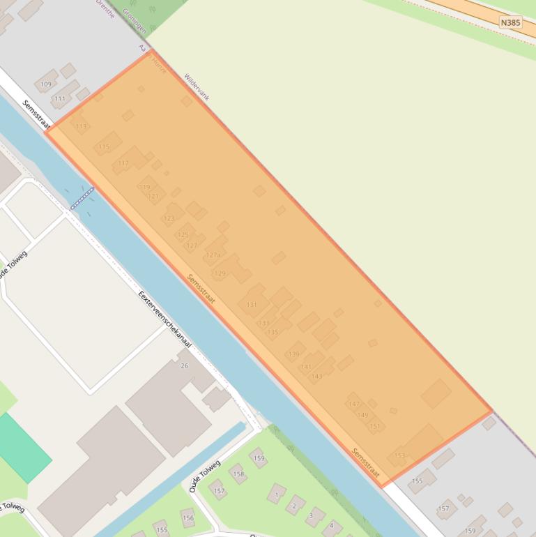 Kaart van postcodegebied 9659PM.