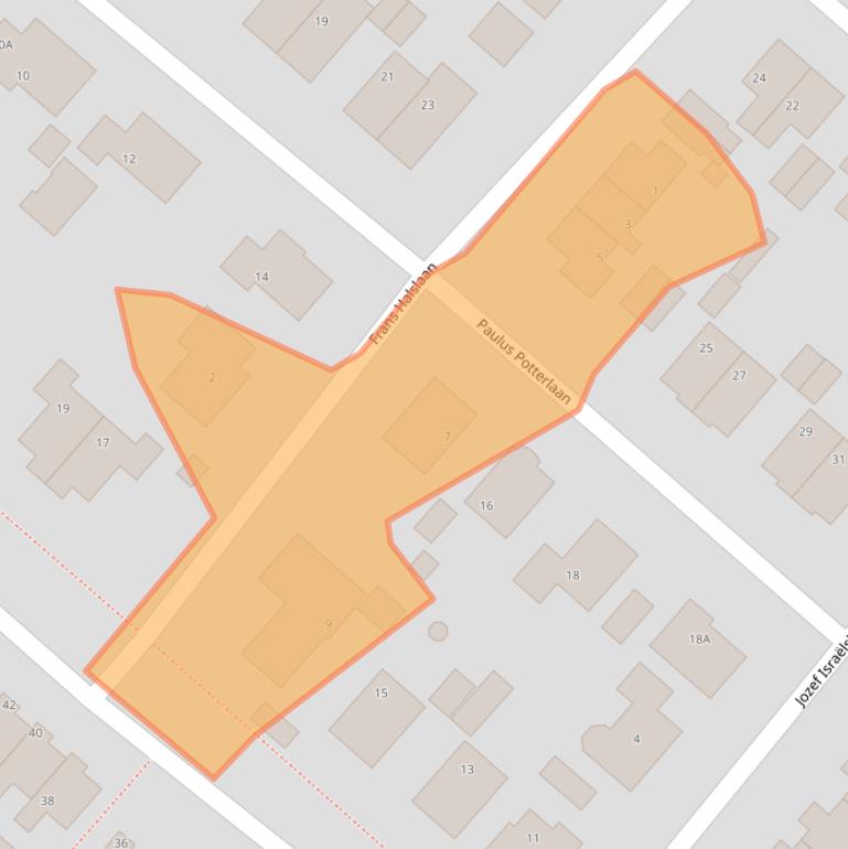 Kaart van postcodegebied 9663BS.