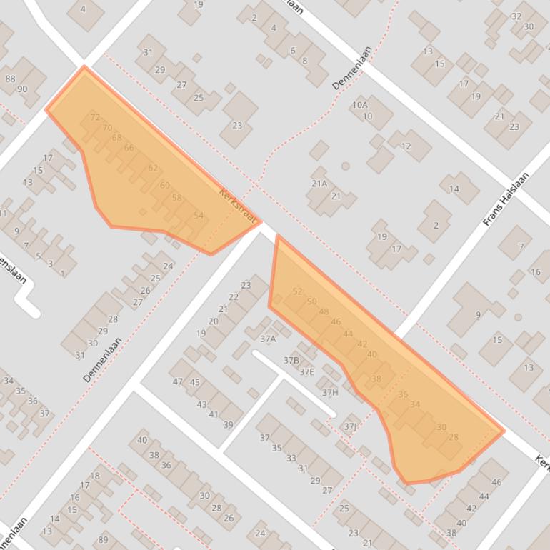Kaart van postcodegebied 9663CC.