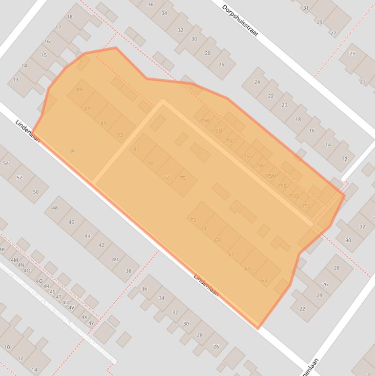 Kaart van postcodegebied 9663CE.