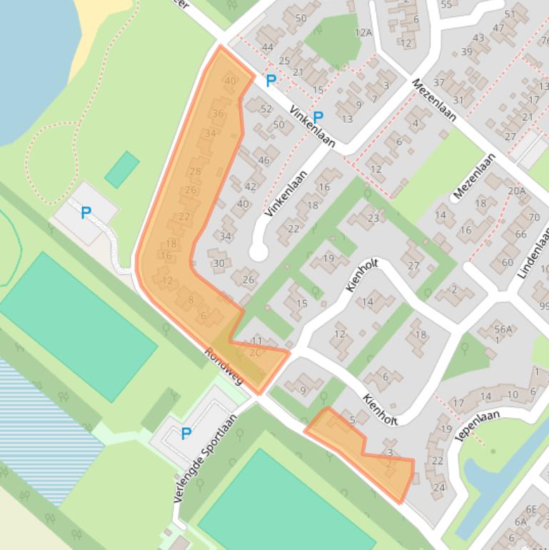 Kaart van postcodegebied 9663CR.