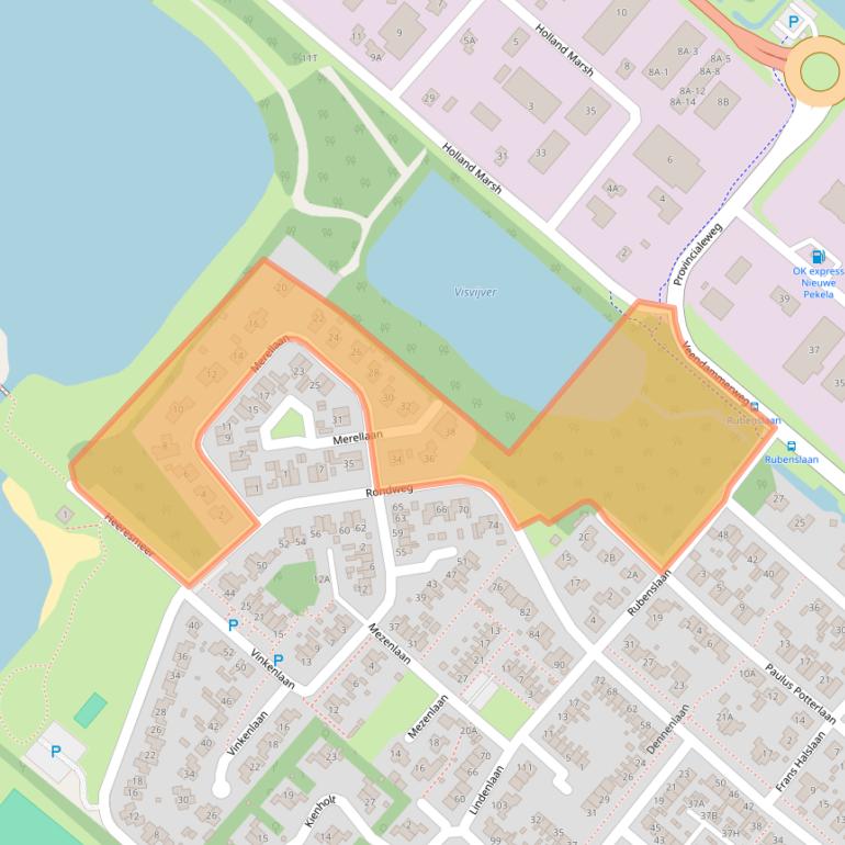 Kaart van postcodegebied 9663CT.