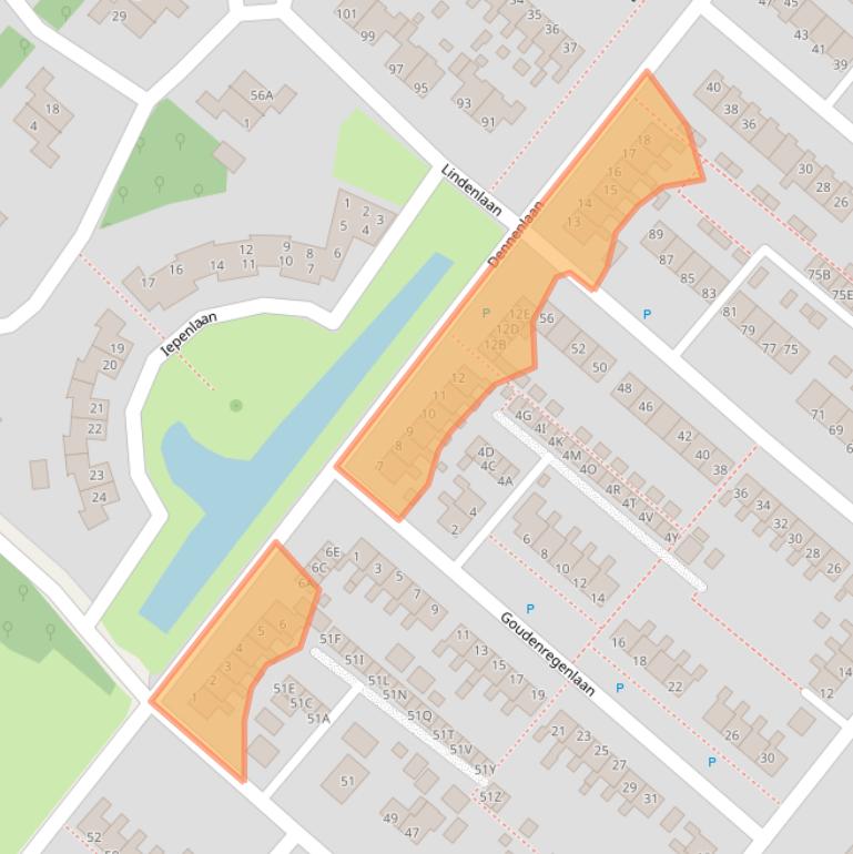 Kaart van postcodegebied 9663EM.