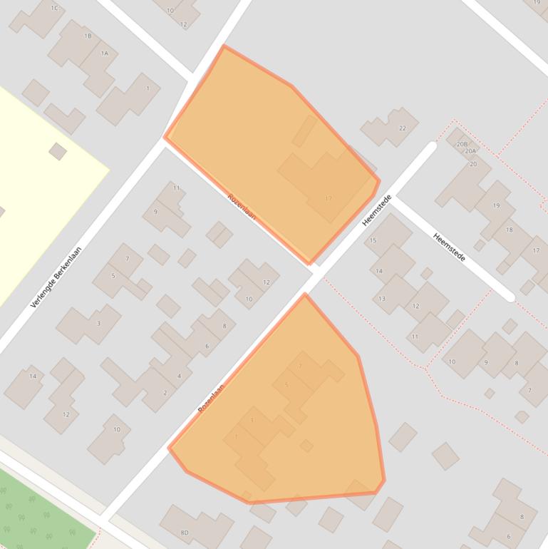 Kaart van postcodegebied 9663GA.