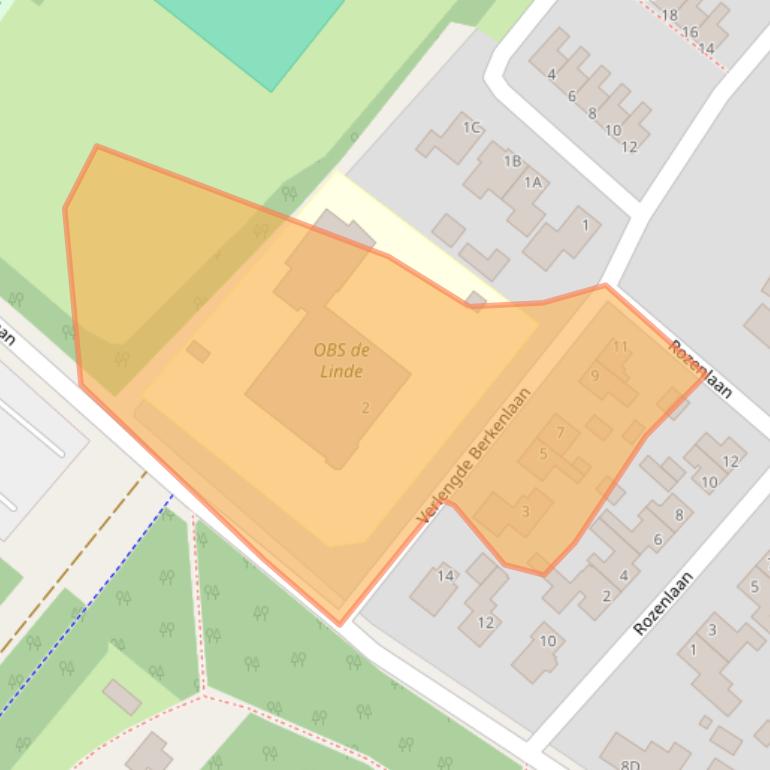 Kaart van postcodegebied 9663GC.