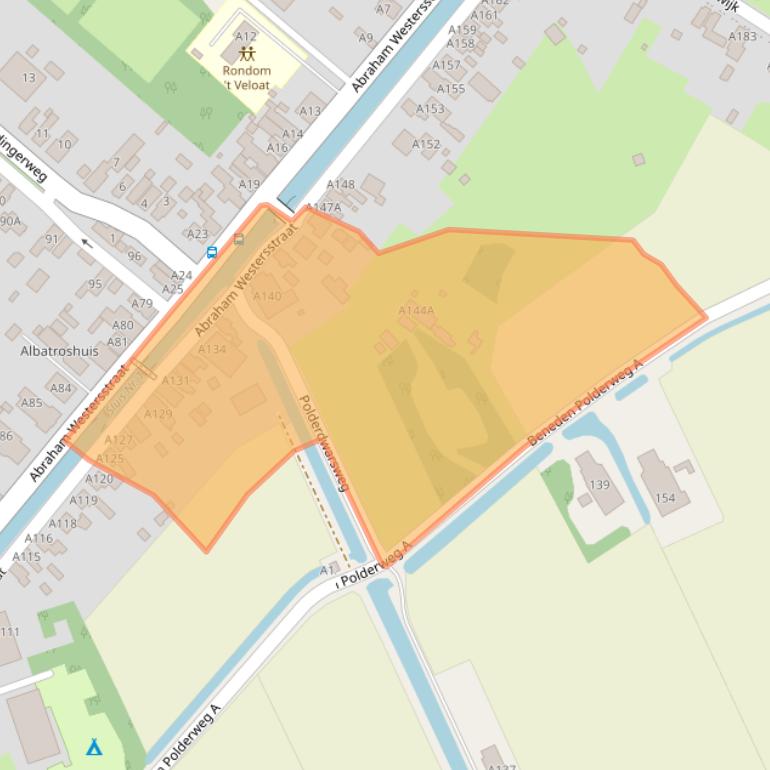 Kaart van postcodegebied 9663PC.