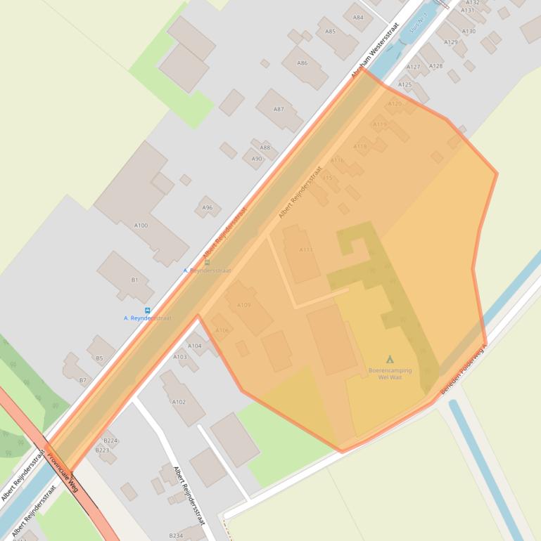 Kaart van postcodegebied 9663PJ.