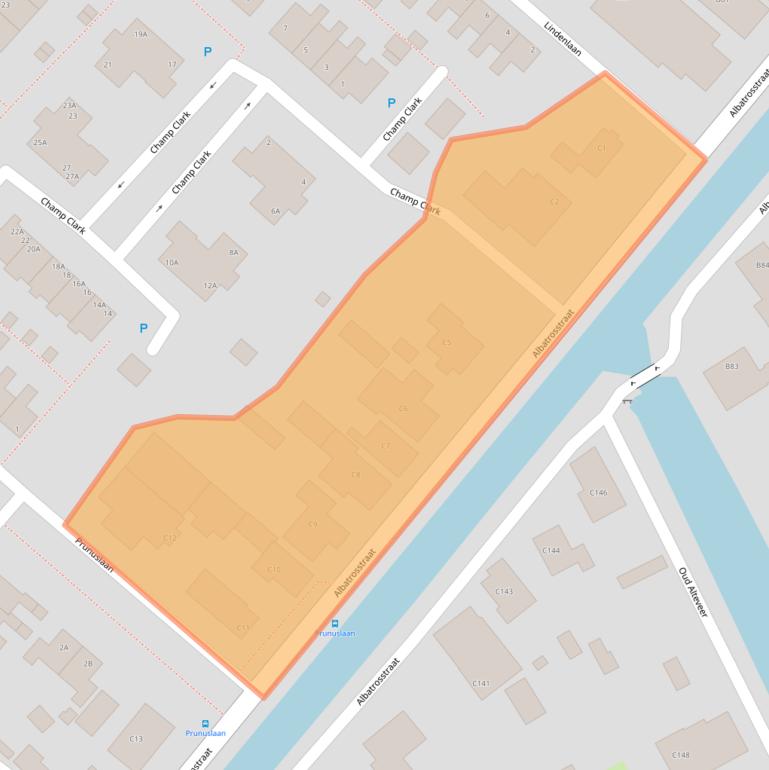 Kaart van postcodegebied 9663PV.