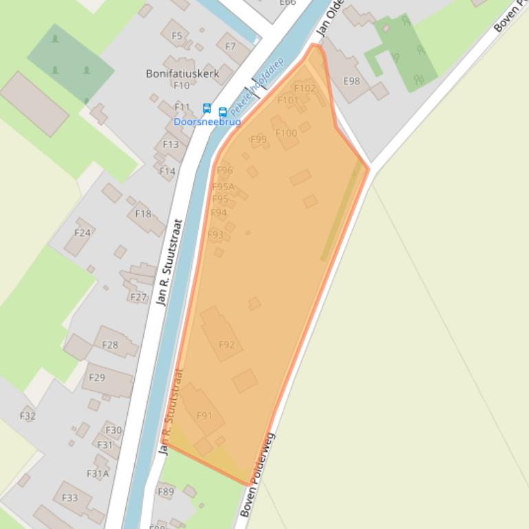 Kaart van postcodegebied 9663SK.