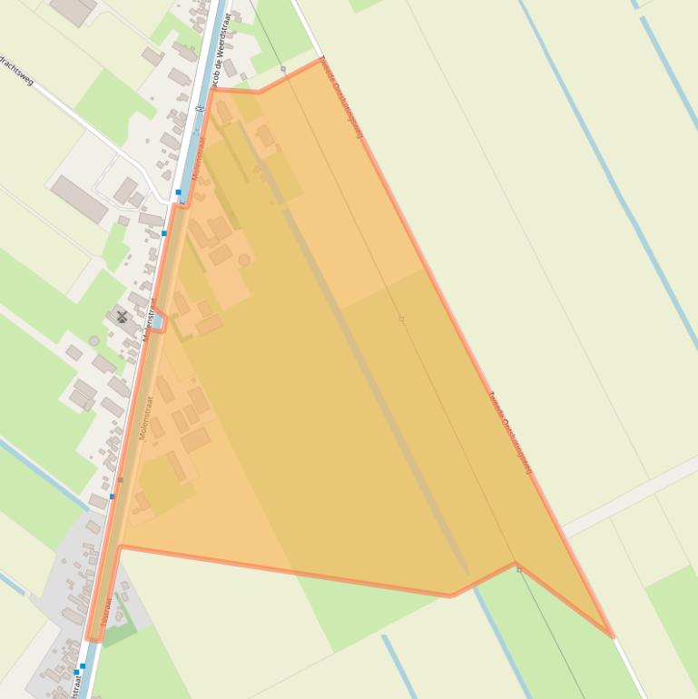 Kaart van postcodegebied 9663SV.