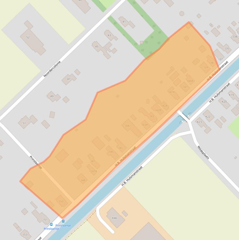 Kaart van postcodegebied 9663TM.