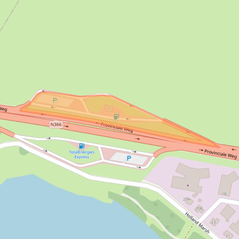 Kaart van postcodegebied 9663TZ.