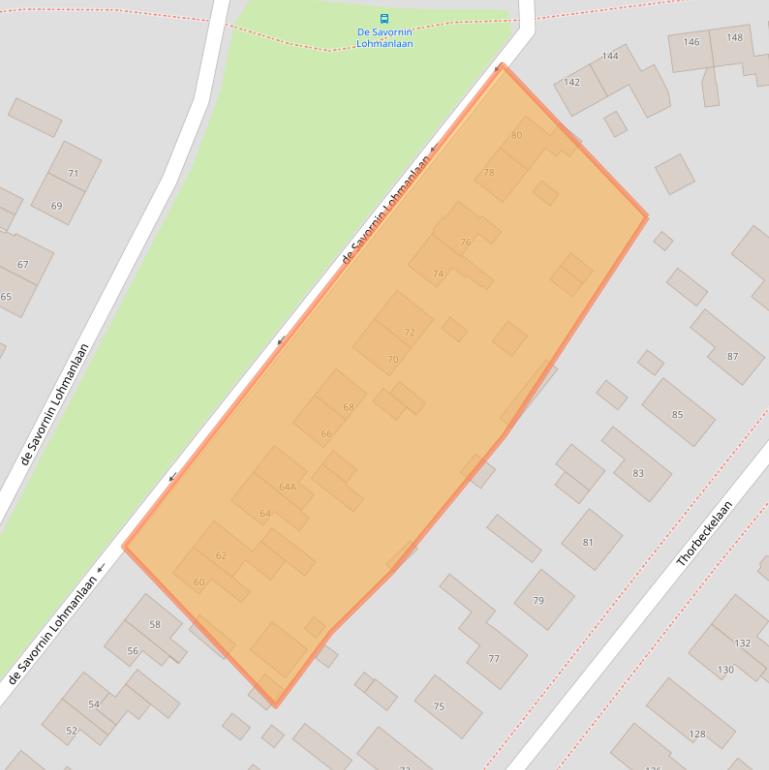 Kaart van postcodegebied 9665CN.