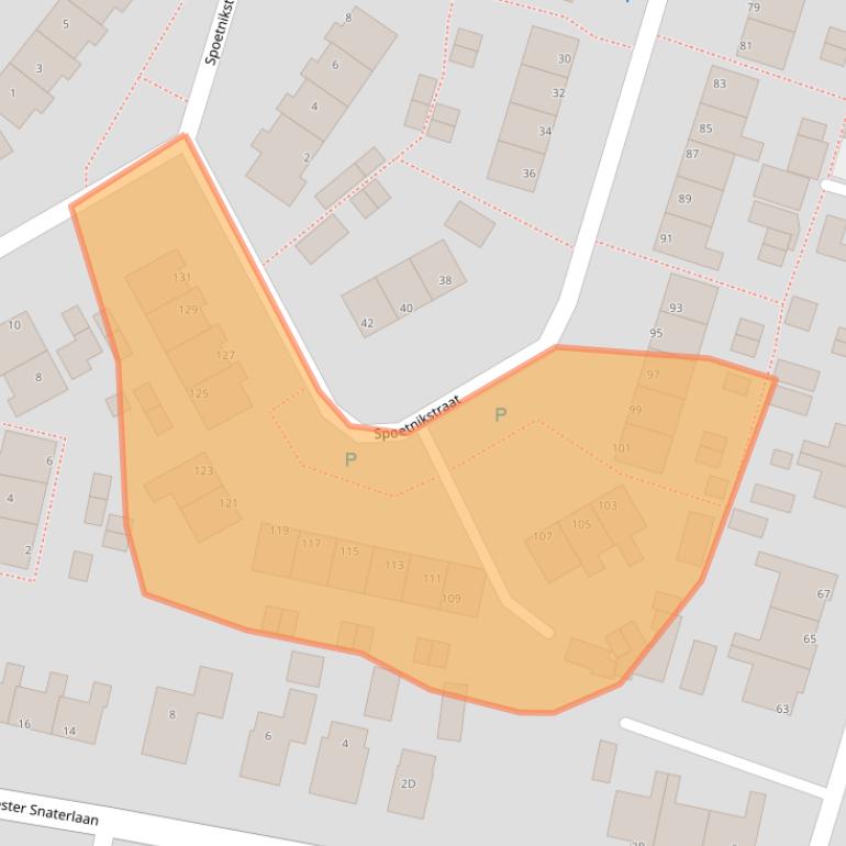 Kaart van postcodegebied 9665GC.