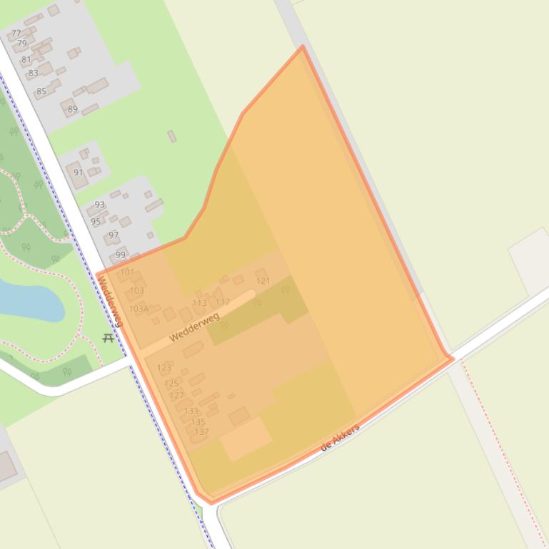 Kaart van postcodegebied 9665JN.