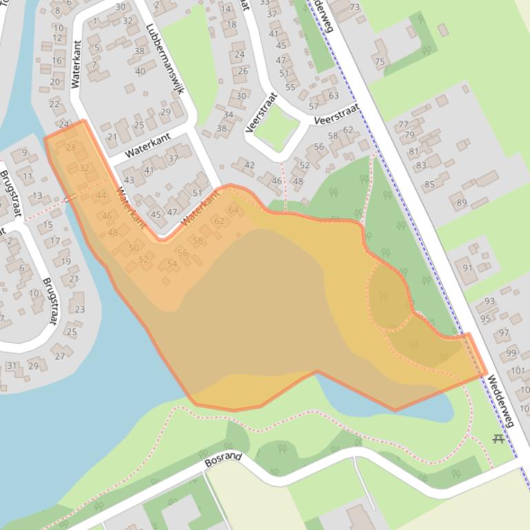 Kaart van postcodegebied 9665MH.