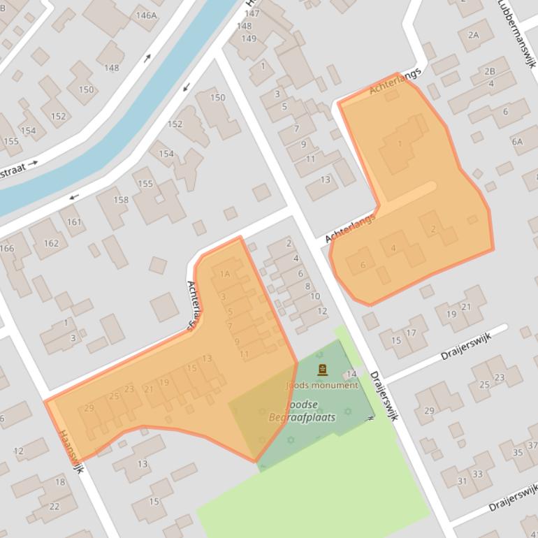 Kaart van postcodegebied 9665MK.