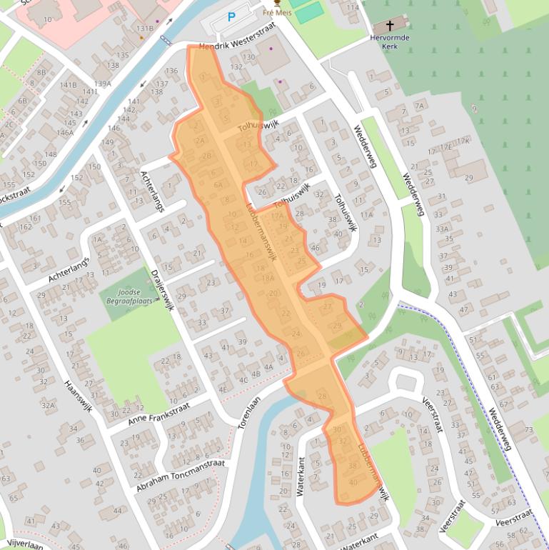 Kaart van postcodegebied 9665NG.