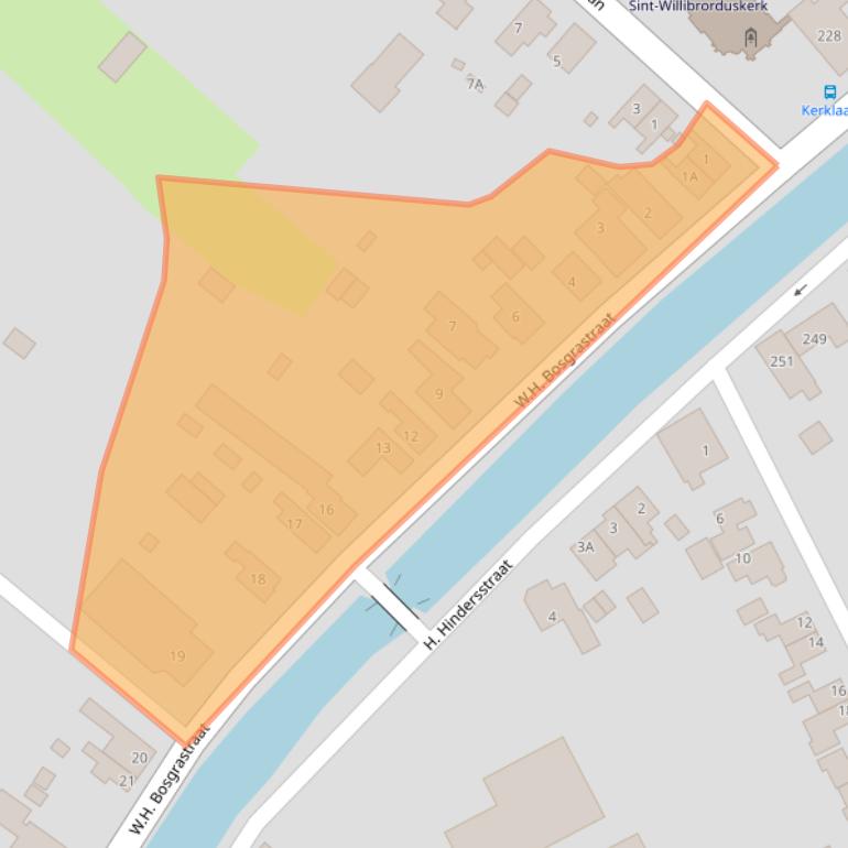 Kaart van postcodegebied 9665PC.