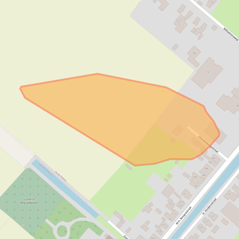 Kaart van postcodegebied 9665PV.