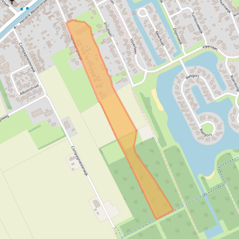 Kaart van postcodegebied 9665RK.