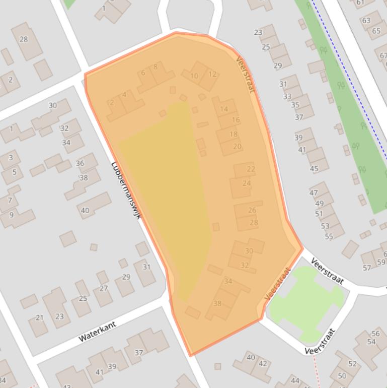 Kaart van postcodegebied 9665SH.