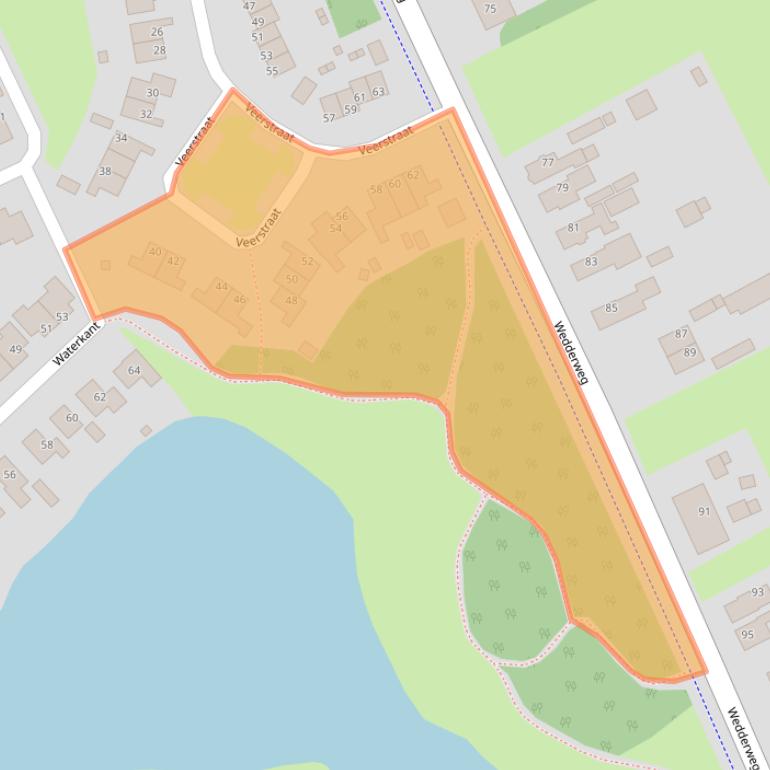 Kaart van postcodegebied 9665SJ.