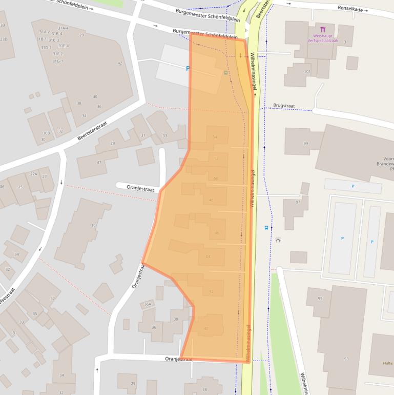Kaart van postcodegebied 9671BR.