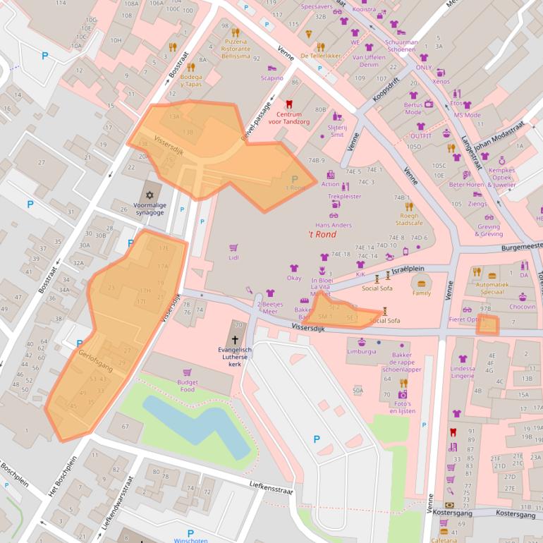 Kaart van postcodegebied 9671EG.