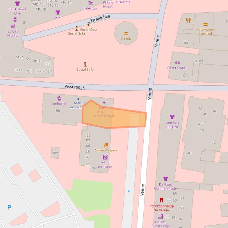 Kaart van postcodegebied 9671EJ.