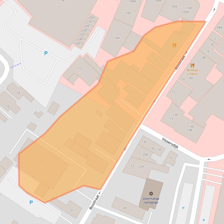 Kaart van postcodegebied 9671GD.