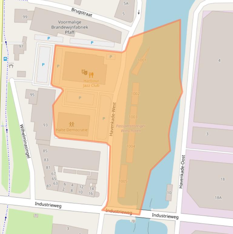 Kaart van postcodegebied 9672BB.