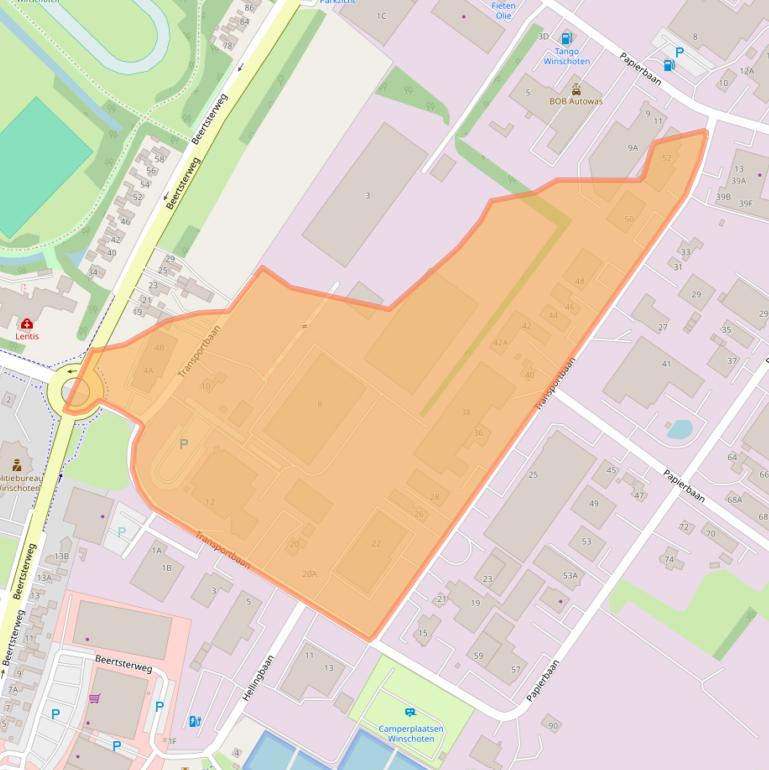 Kaart van postcodegebied 9672BK.