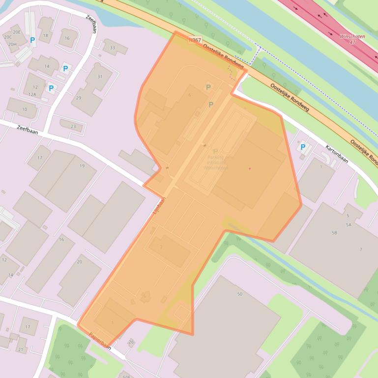 Kaart van postcodegebied 9672BL.