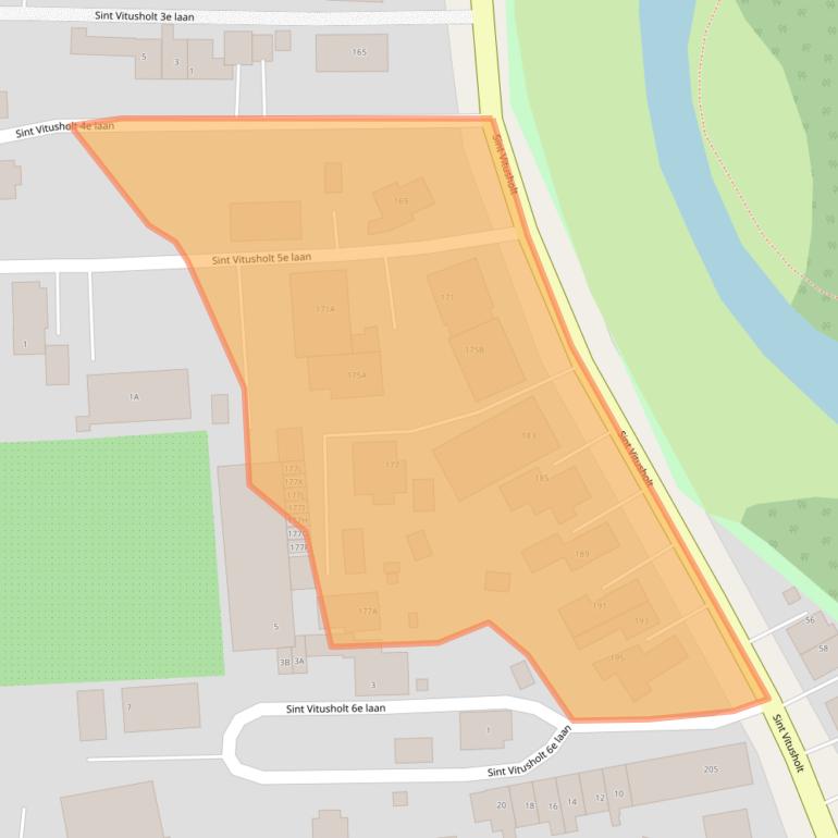 Kaart van postcodegebied 9674AK.