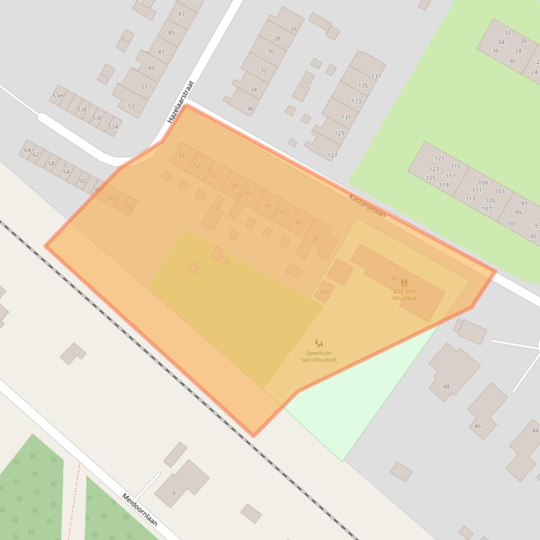 Kaart van postcodegebied 9674BG.