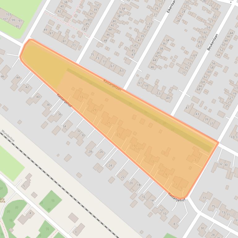 Kaart van postcodegebied 9674CN.