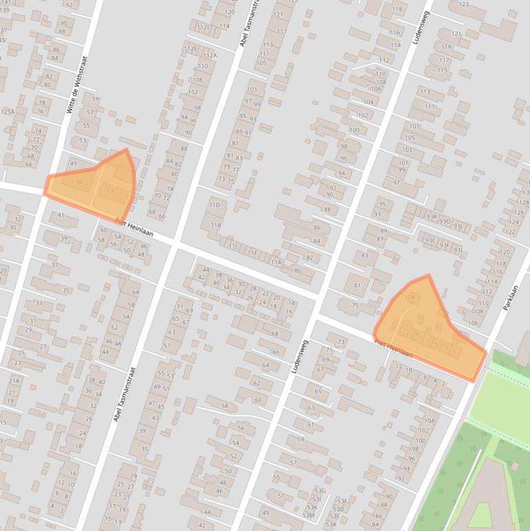 Kaart van postcodegebied 9675AV.