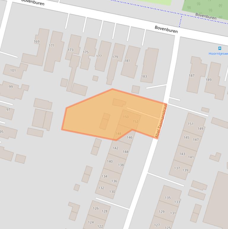 Kaart van postcodegebied 9675BJ.