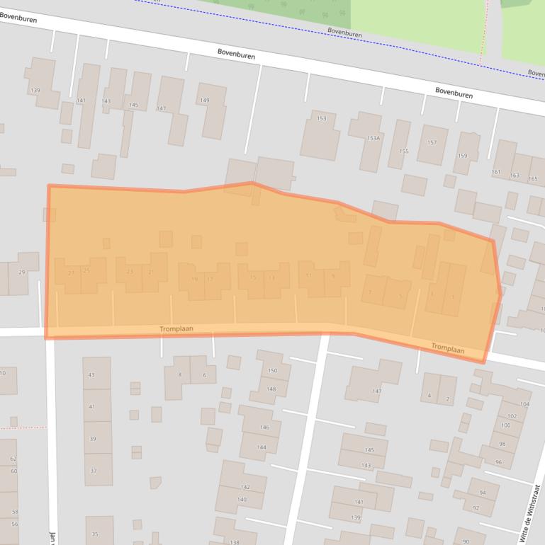 Kaart van postcodegebied 9675JR.